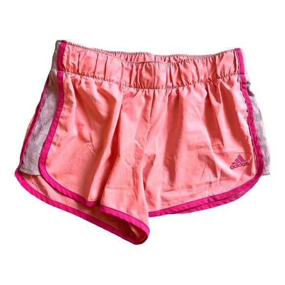 Womens Adidas Dri-Fit Running Short Blue Polka Dot Activewear Shorts - Sz S - Picture 3 of 3